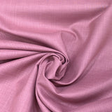 Pink Plain Cotton Matka Fabric