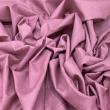 Pink Plain Cotton Matka Fabric