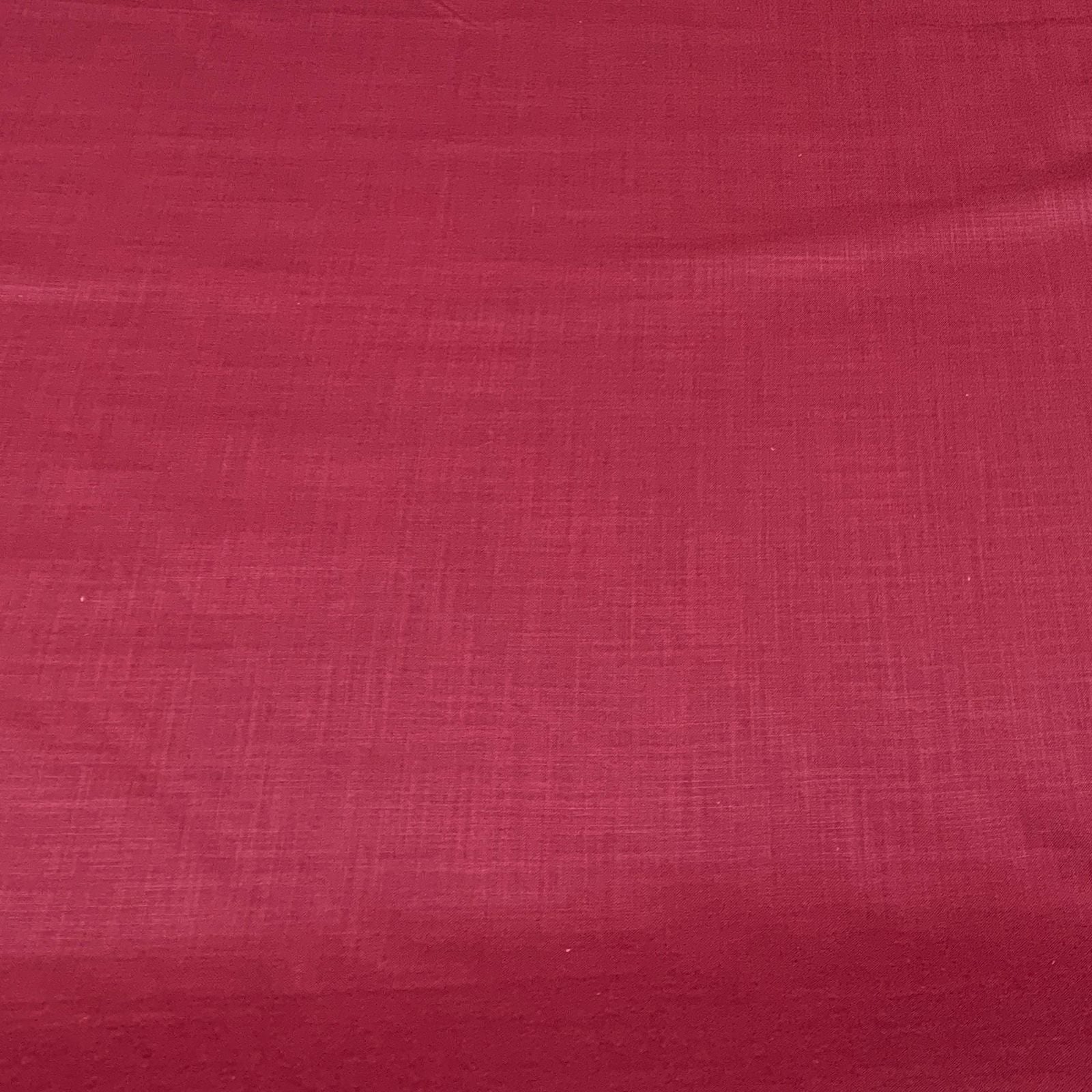 Dark Maroon Cotton Plain Cotton Matka Fabric