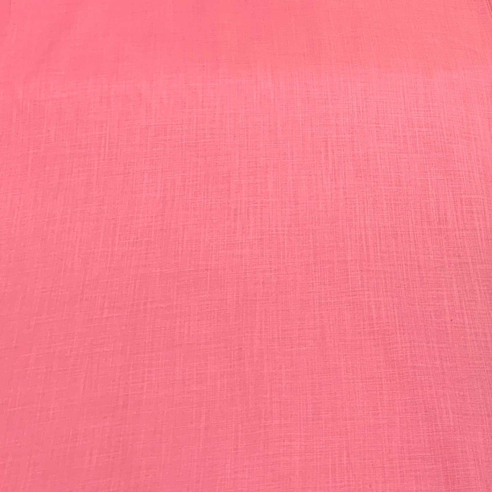 Peach Plain Cotton Matka Fabric