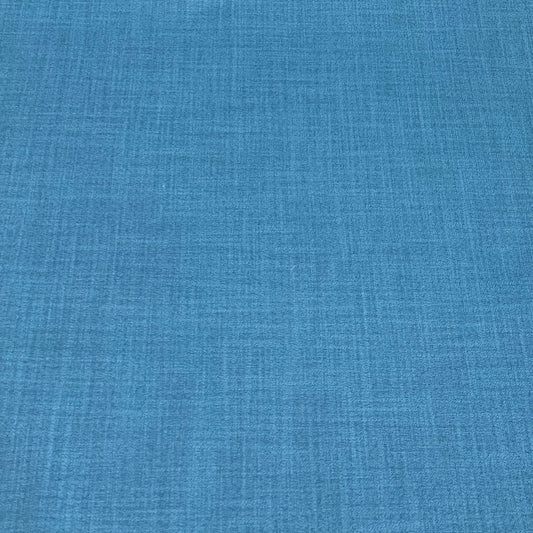 Pastel Blue Plain Cotton Matka Fabric