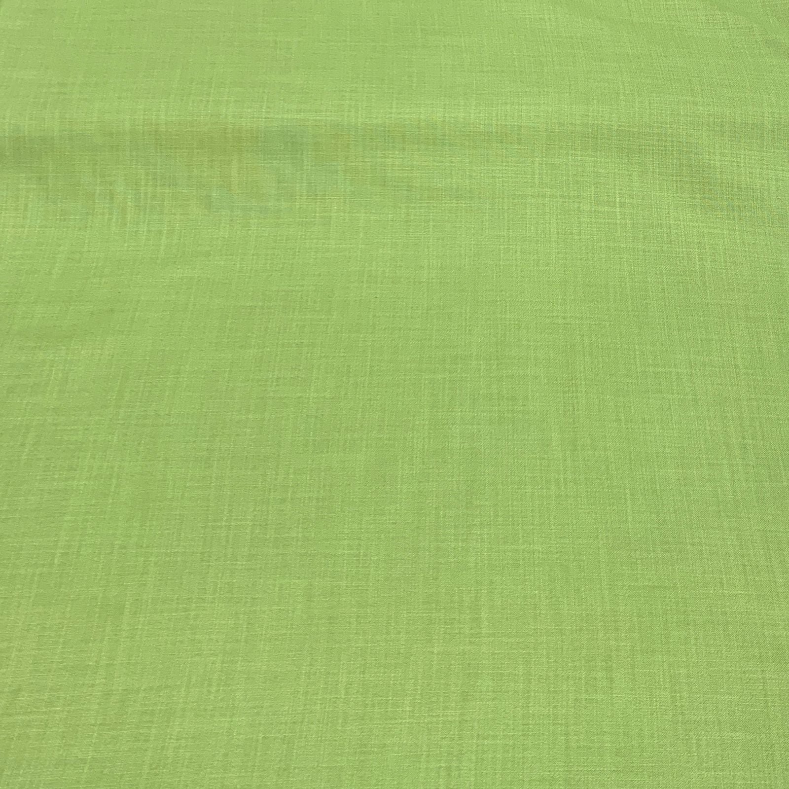 Light Green Plain Cotton Matka Fabric