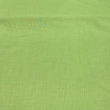 Light Green Plain Cotton Matka Fabric