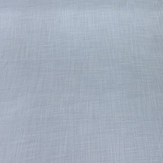 Grayish Blue Plain Cotton Matka Fabric