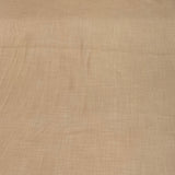 Light Brown Plain Cotton Matka Fabric