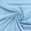 Sky Blue Plain Cotton Matka Fabric