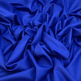 Royal Blue Plain Cotton Matka Fabric