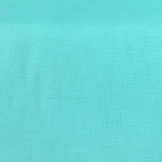 Mint Green Plain Cotton Matka Fabric