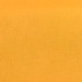 Ochre Yellow Plain Cotton Matka Fabric