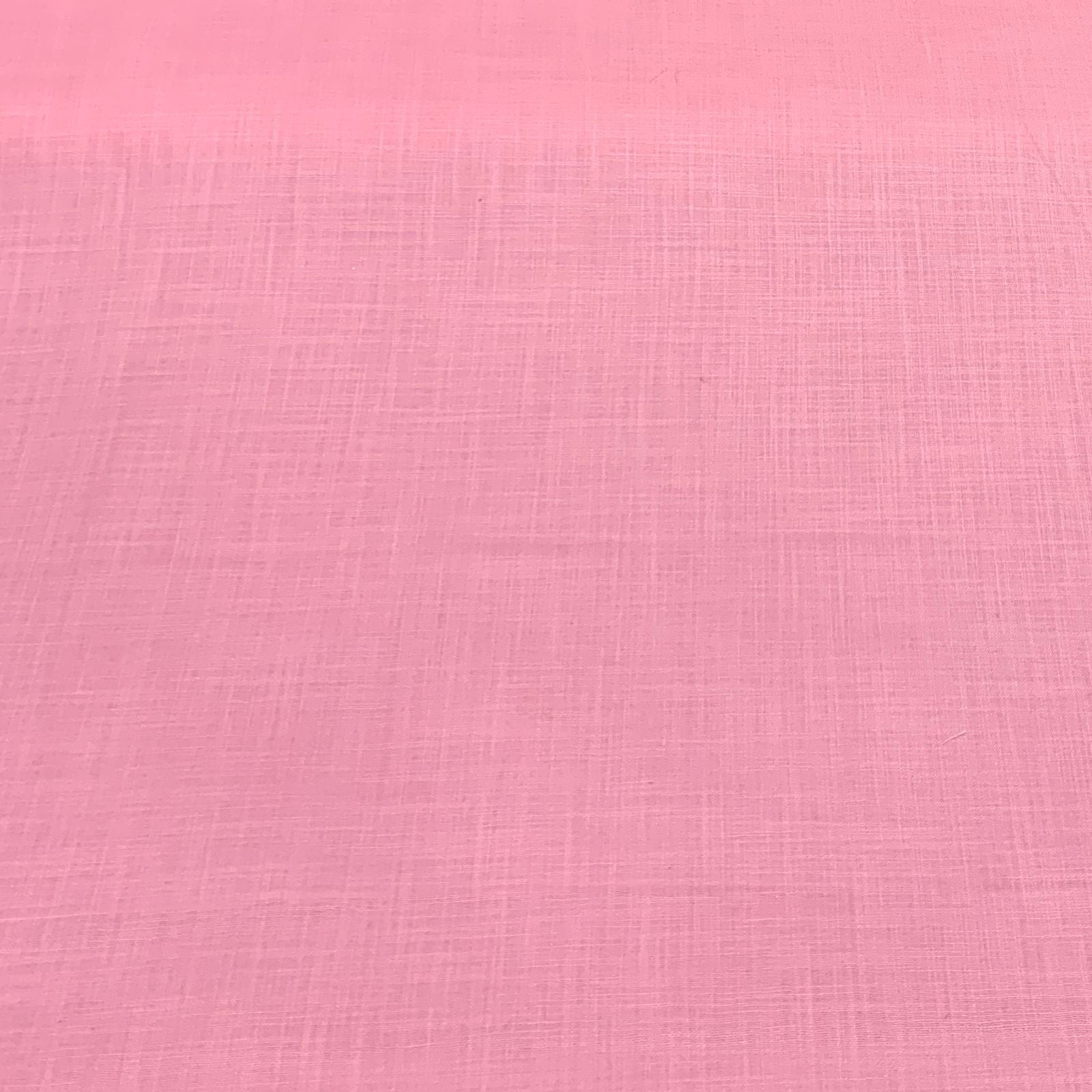 Baby Pink Plain Cotton Matka Fabric