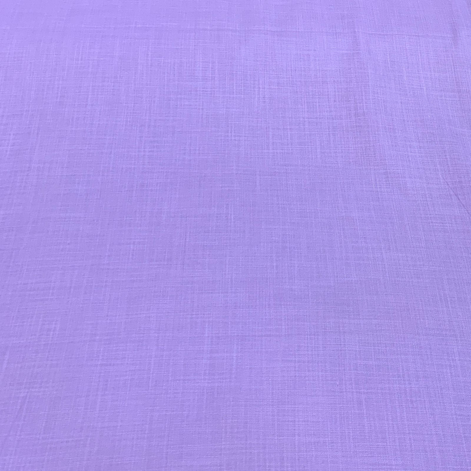 Lilac Purple Plain Cotton Matka Fabric