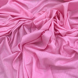 Light Pink Plain Cotton Matka Fabric