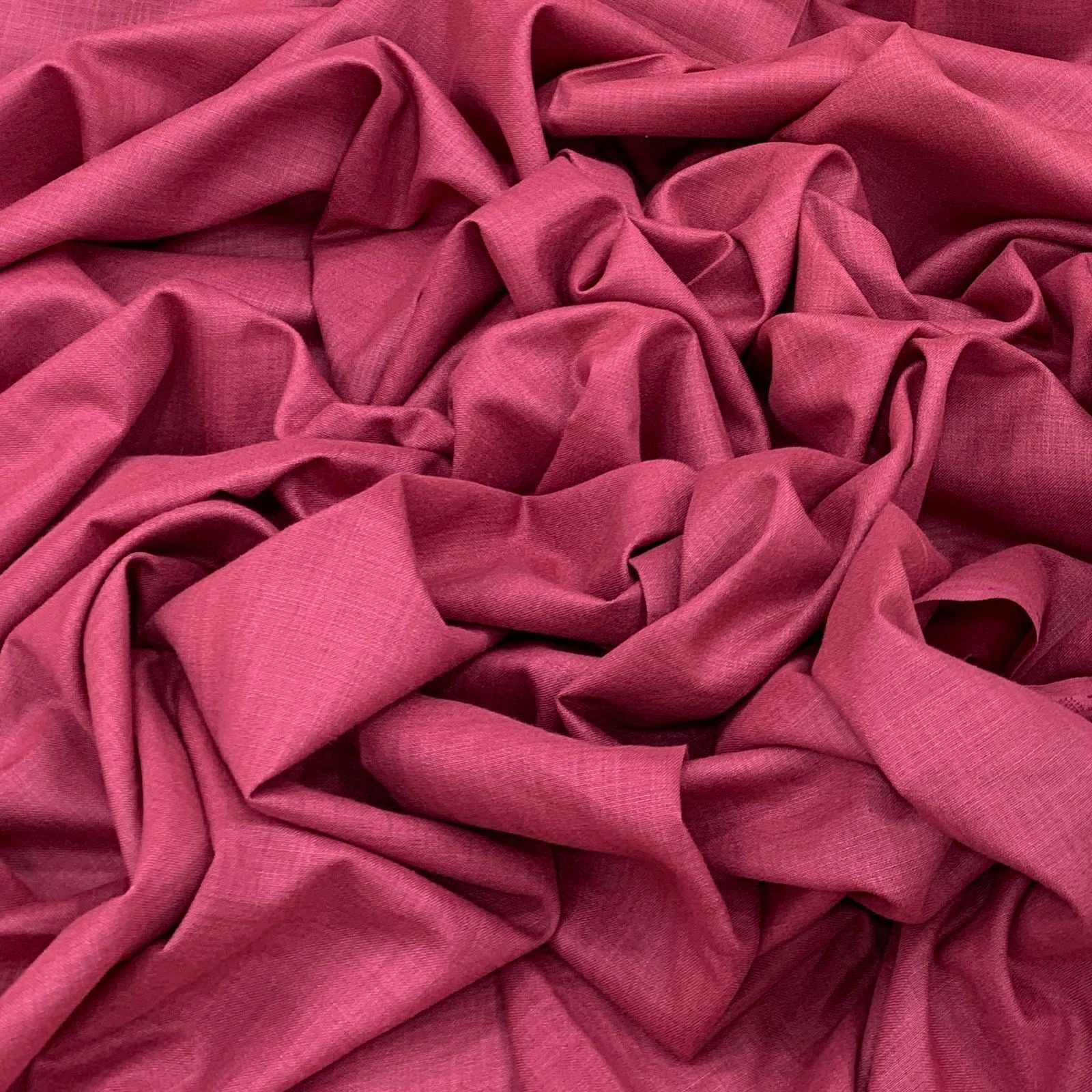 Light Maroon Cotton Plain Cotton Matka Fabric