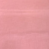 Pinkish Peach Plain Cotton Matka Fabric