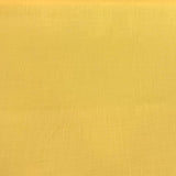 Yellow Plain Cotton Matka Fabric