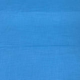 Indigo Blue Plain Cotton Matka Fabric