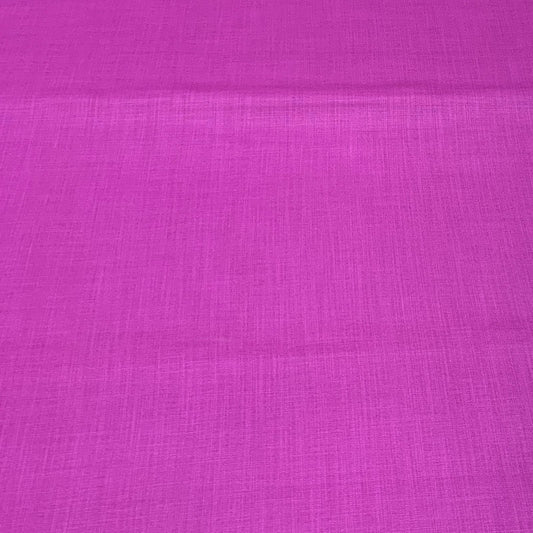 Magenta Pink Plain Cotton Matka Fabric