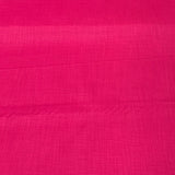 Rani Pink Plain Cotton Matka Fabric