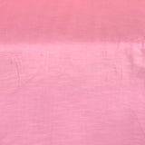 Pink Plain Satin Linen Fabric