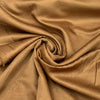 Mustard Yellow Plain Satin Linen Fabric