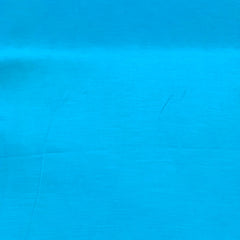 Firozi Blue Plain Satin Linen Fabric