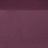 Dark Wine Plain Satin Linen Fabric