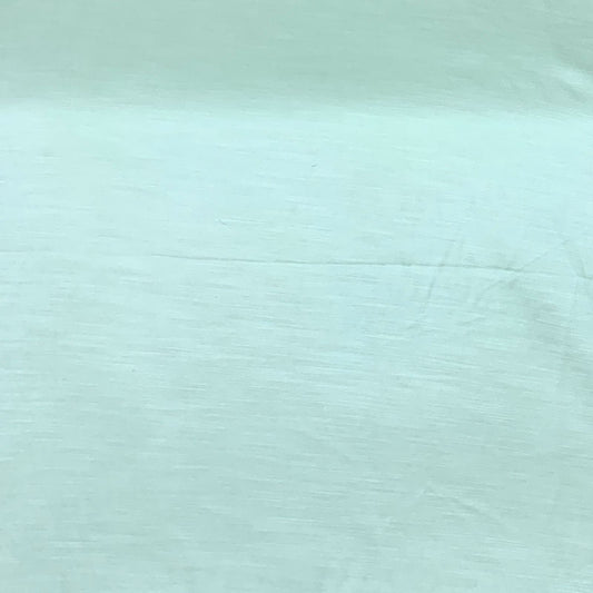 Pista Green Plain Satin Linen Fabric