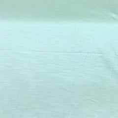 Mint Green Plain Satin Linen Fabric