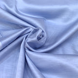 Light Blue Plain Satin Linen Fabric