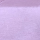 Dark Lilac Plain Satin Linen Fabric