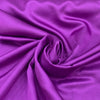 Purple Plain Satin Linen Fabric