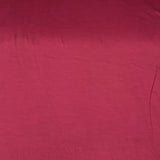 Dark Maroon Plain Satin Linen Fabric