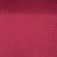 Dark Maroon Plain Satin Linen Fabric