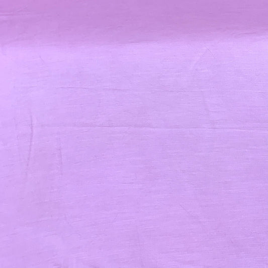 Dark Lavender Plain Satin Linen Fabric