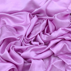 Purple Pink Plain Satin Linen Fabric