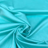 Turquoise Blue Plain Satin Linen Fabric