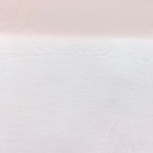 Light Pink Plain Satin Linen Fabric