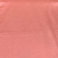 Peach Plain Satin Linen Fabric