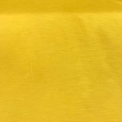 Haldi Yellow Plain Satin Linen Fabric