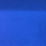 Royal Blue Plain Satin Linen Fabric