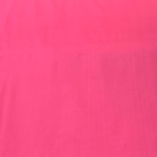 Pink Plain Pure Silk Fabric