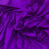 Purple Plain Pure Silk Fabric