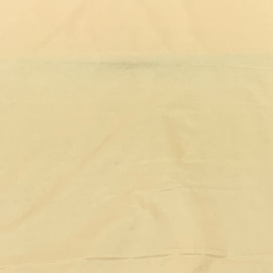 Light Gold Plain Pure Silk Fabric