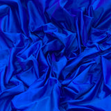 Royal Blue Plain Pure Silk Fabric