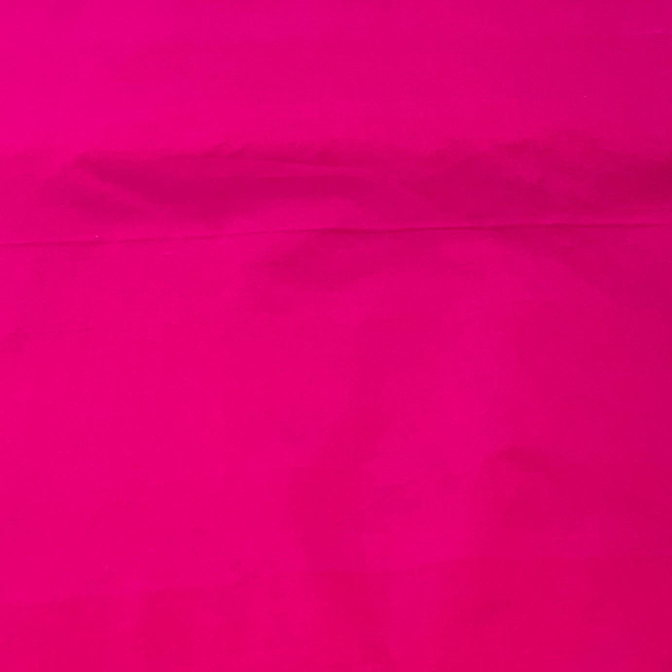 Fusia Pink Plain Pure Silk Fabric