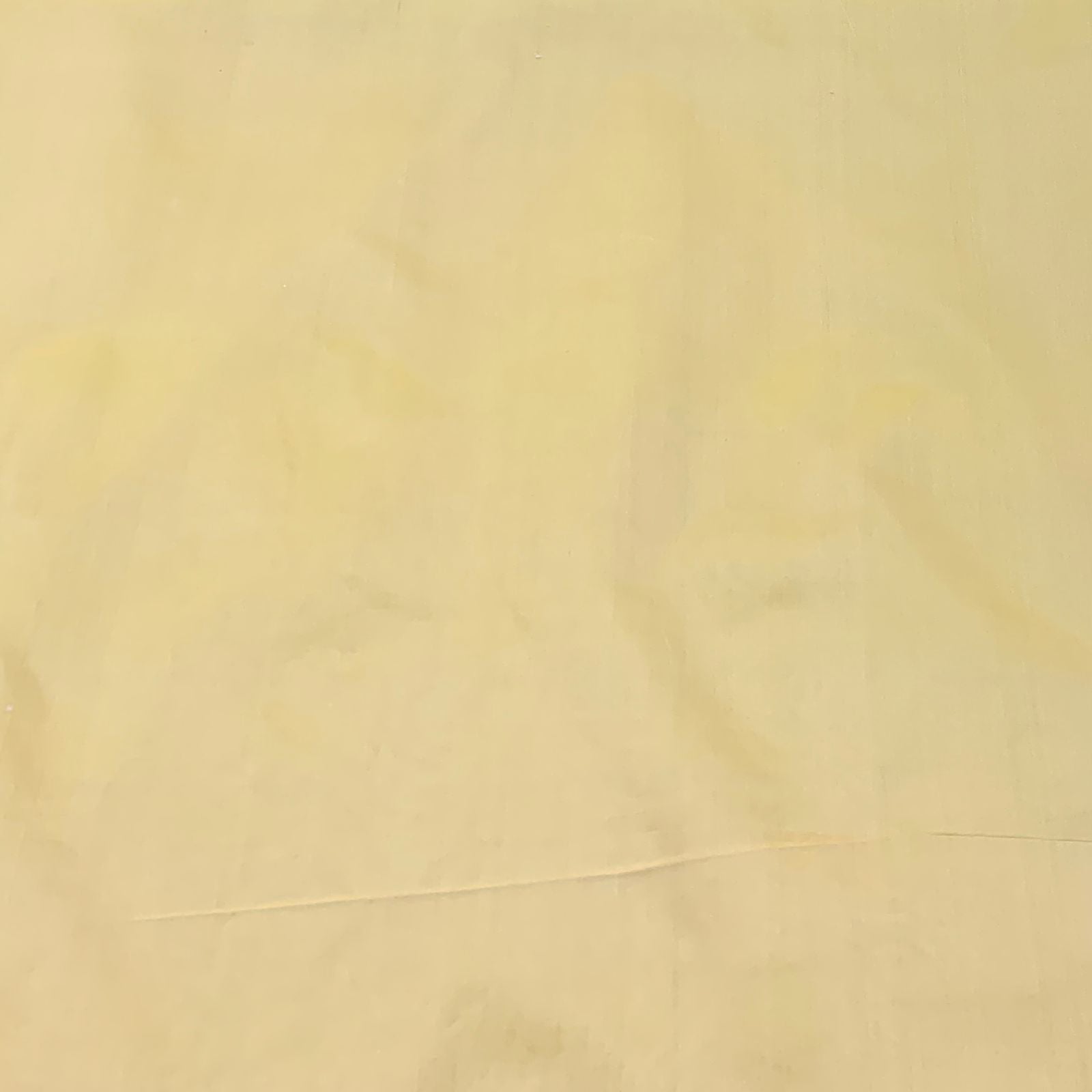 Light Yellow Plain Pure Silk Fabric