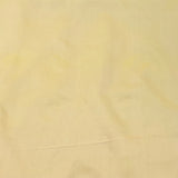 Light Yellow Plain Pure Silk Fabric