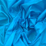 Bright Blue Plain Pure Silk Fabric