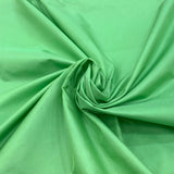 Dark Pista Green Plain Pure Silk Fabric