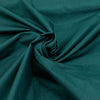 Bottle Green Plain Pure Silk Fabric